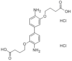 DICARBOXIDINE DIHYDROCHLORIDE 结构式