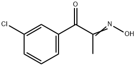 1-(3-Chlorophenyl)-1,2-propanedione 2-OxiMe 结构式