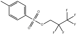 1H,1H-五氟丙基对甲苯磺酸酯 结构式