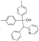 2-Pyridineethanol, alpha,alpha-bis(4-methylphenyl)-beta-phenyl- 结构式