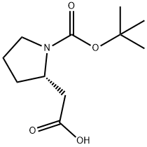Boc-L-beta-高脯氨酸 结构式
