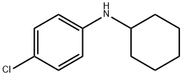 4-氯-N-环己基苯胺 结构式