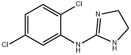 N-(2,5-Dichlorophenyl)-4,5-dihydro-1H-imidazole-2-amine 结构式