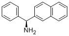 (S)-A-PHENYL-2-NAPHTHALENEMETHANAMINE 结构式