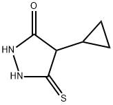 3-Pyrazolidinone, 4-cyclopropyl-5-thioxo- (9CI) 结构式