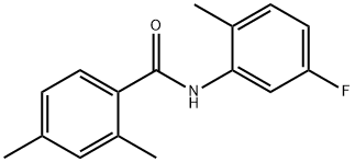 Benzamide, N-(5-fluoro-2-methylphenyl)-2,4-dimethyl- (9CI) 结构式