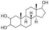 androstane-2,3,17-triol 结构式