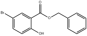 5-溴-2-羟基苯甲酸酯 结构式