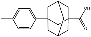 1-对甲苯-3-金刚烷羧酸 结构式