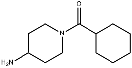 1-(cyclohexylcarbonyl)piperidin-4-amine 结构式