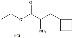 RS-2-环丁基丙氨酸乙酯盐酸盐 结构式