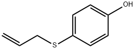 4-ALLYLSULFANYL-PHENOL 结构式