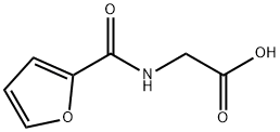 N -(2 -呋喃甲酰基)甘氨酸 结构式