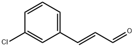 间氯肉桂醛 结构式