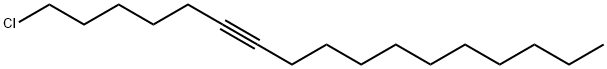1-Chloro-6-heptadecyne 结构式