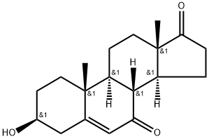 7-酮基去氢表雄酮 结构式