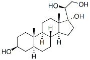 allopregnane-3beta,17alpha,20beta,21-tetrol 结构式