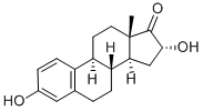 16ALPHA-羟基雌酚酮 结构式