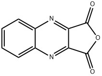 FURO[3,4-B]QUINOXALINE-1,3-DIONE 结构式