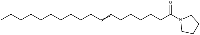 1-(7-Octadecenoyl)pyrrolidine 结构式