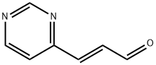 3-(嘧啶-4-基)丙烯醛 结构式