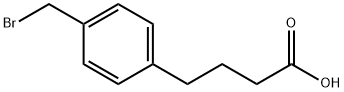 4-(broMoMethyl)benzenebutyric acid 结构式