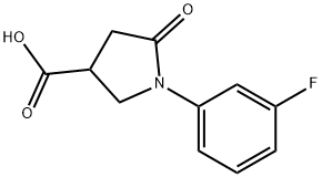 1-(3-Fluorophenyl)-5-oxopyrrolidine-3-carboxylicacid