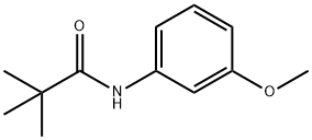 3-特戊酰胺苯甲醚 结构式