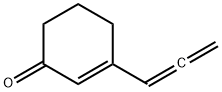 2-Cyclohexen-1-one, 3-(1,2-propadienyl)- (9CI) 结构式