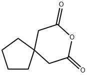 3,3-四亚甲基戊二酸酐 结构式