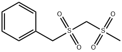 [[[(Methylsulfonyl)methyl]sulfonyl]methyl]benzene 结构式