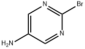 5-氨基-2-溴嘧啶 结构式
