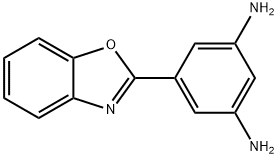 5-BENZOOXAZOL-2-YL-BENZENE-1,3-DIAMINE 结构式