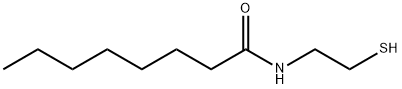 N-(2-Mercaptoethyl)octanamide 结构式
