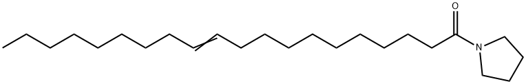 Pyrrolidine, 1-(1-oxo-11-eicosenyl)- 结构式