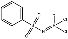 PHENYLSULFONYL-PHOSPHORAMIDIC TRICHLORIDE 结构式