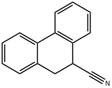 9,10-Dihydrophenanthrene-9-carbonitrile 结构式