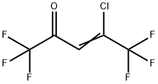 4-Chloro-1,1,1,5,5,5-hexafluoro-3-penten-2-one 结构式