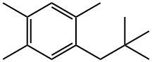 1-(2,2-Dimethylpropyl)-2,4,5-trimethylbenzene 结构式