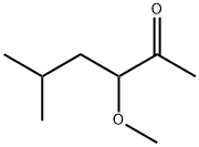 3-Methoxy-5-methyl-2-hexanone 结构式