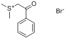 苯甲酰甲基-二甲基-溴化硫 结构式
