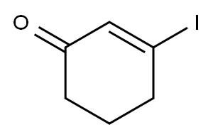 3-IODOCYCLOHEX-2-ENONE 结构式