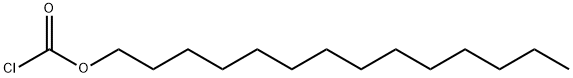 氯甲酸十四烷基酯 结构式