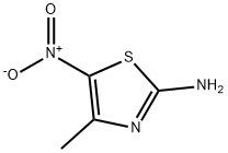 2-氨基-5-硝基-4-甲基-1,3-噻唑 结构式