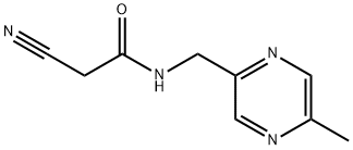 Acetamide, 2-cyano-N-[(5-methylpyrazinyl)methyl]- (9CI) 结构式
