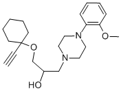 莫西哌嗪 结构式