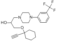 特西哌嗪 结构式