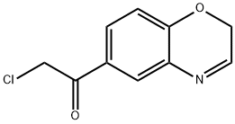 Ethanone, 1-(2H-1,4-benzoxazin-6-yl)-2-chloro- (9CI) 结构式