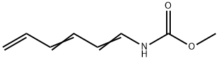 1,3,5-Hexatrienylcarbamic acid methyl ester 结构式