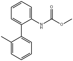 [2'-Methyl(1,1'-biphenyl)-2-yl]carbamic acid methyl ester 结构式